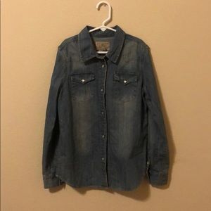 Cotton Denim Shirt